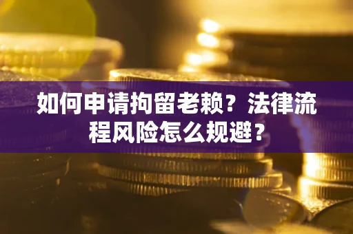 北京如何申请拘留老赖？法律流程风险怎么规避？