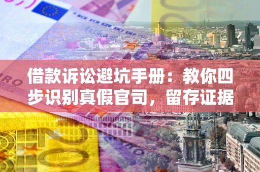 北京借款诉讼避坑手册：教你四步识别真假官司，留存证据不踩雷