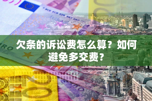 北京欠条的诉讼费怎么算？如何避免多交费？