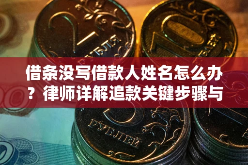 北京借条没写借款人姓名怎么办？律师详解追款关键步骤与证据链构建