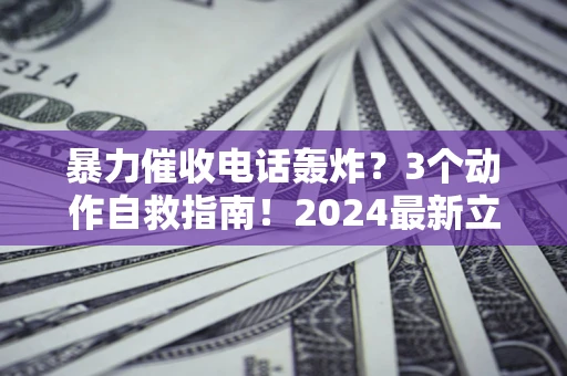 北京暴力催收电话轰炸？3个动作自救指南！2024最新立案标准全解析